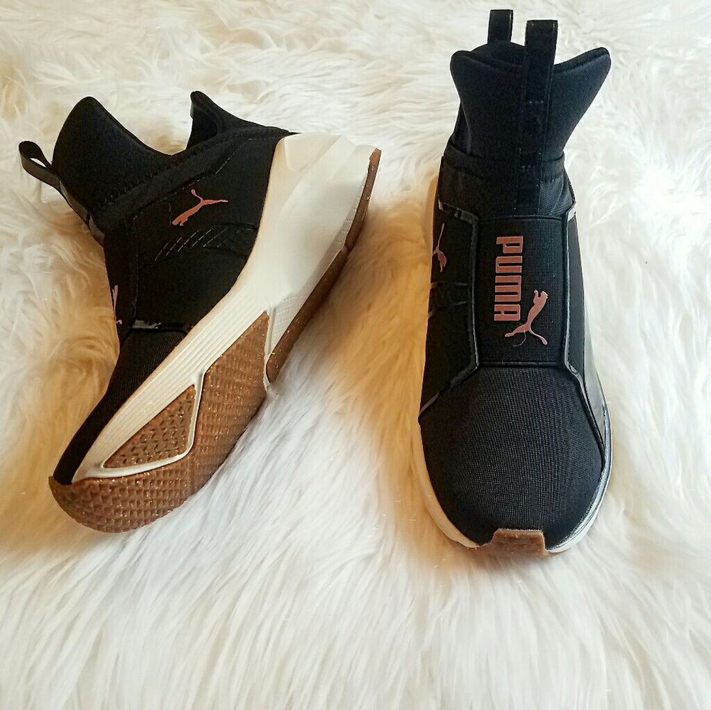 Puma Fierce Shine Black Sneakers + Free Gift